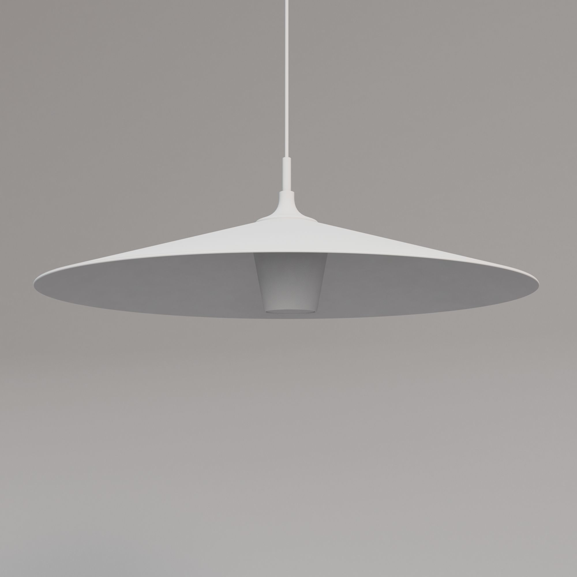 Pendant light Low-poly 3D model_5