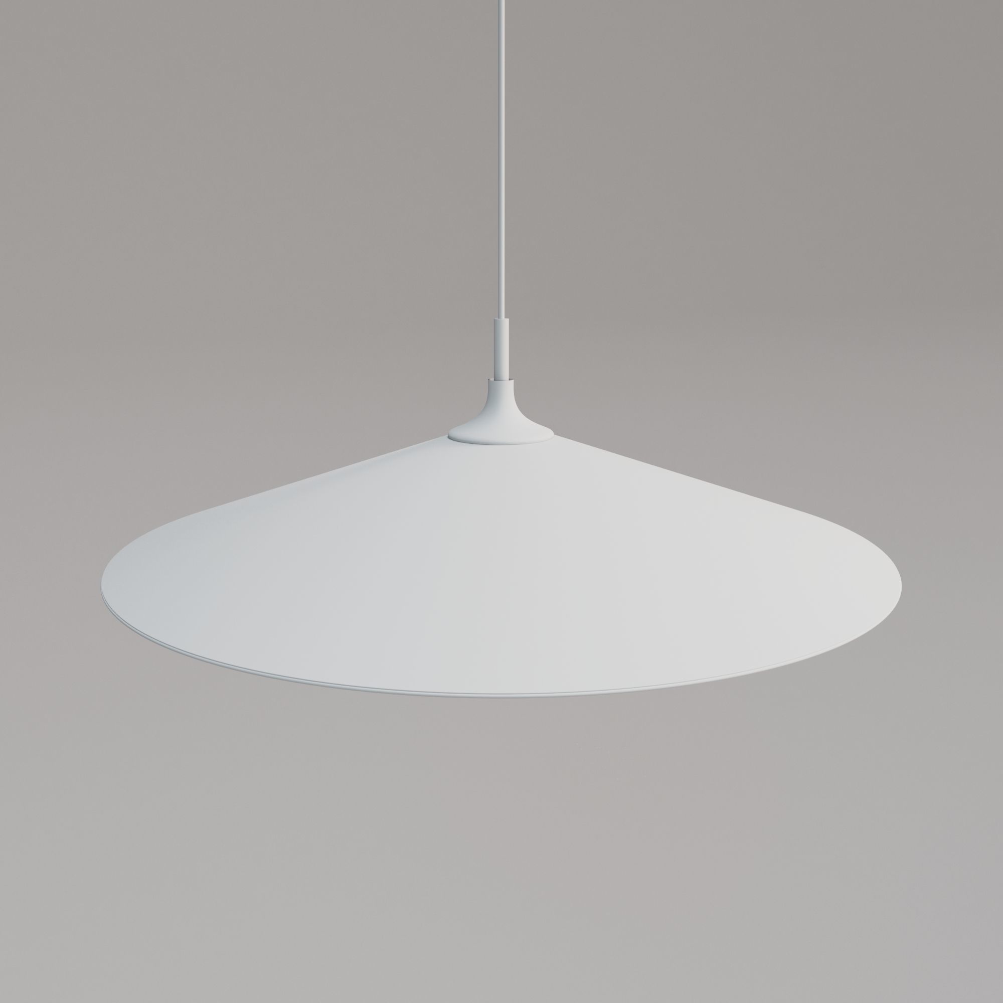 Pendant light Low-poly 3D model_8