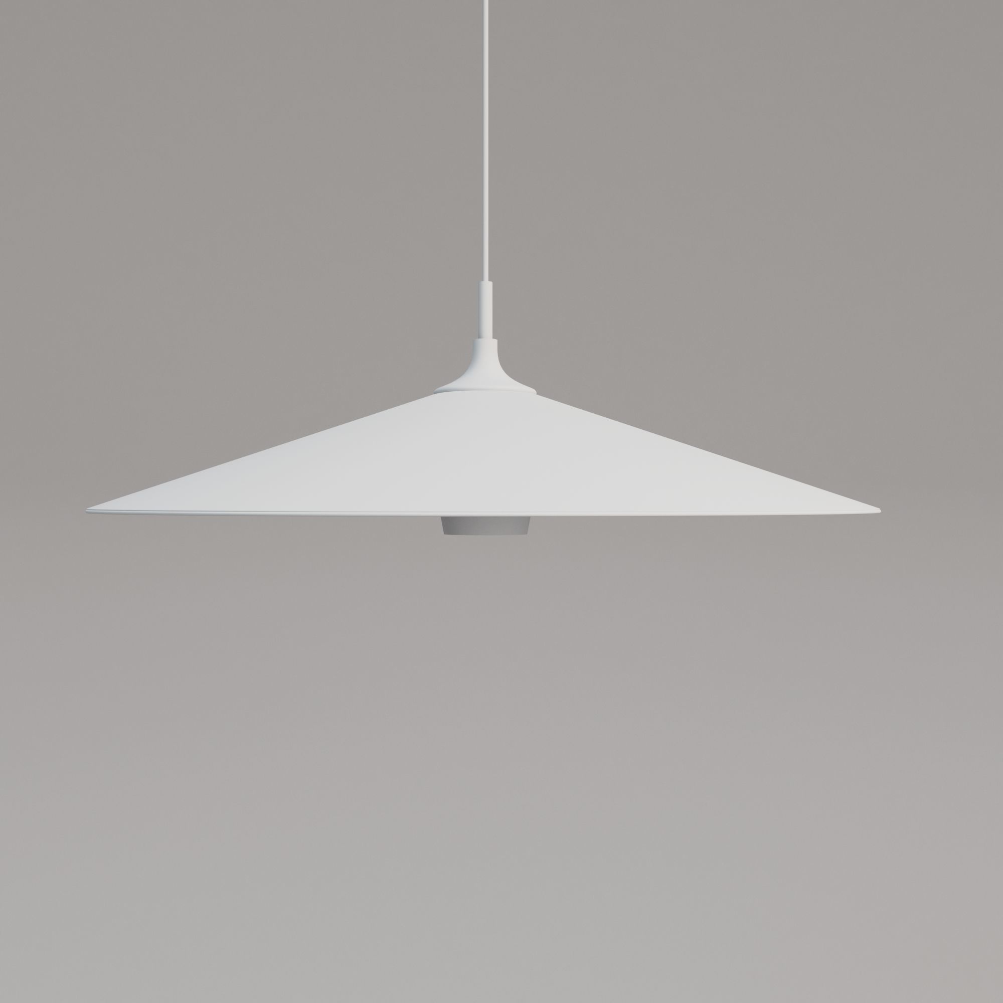 Pendant light Low-poly 3D model_3