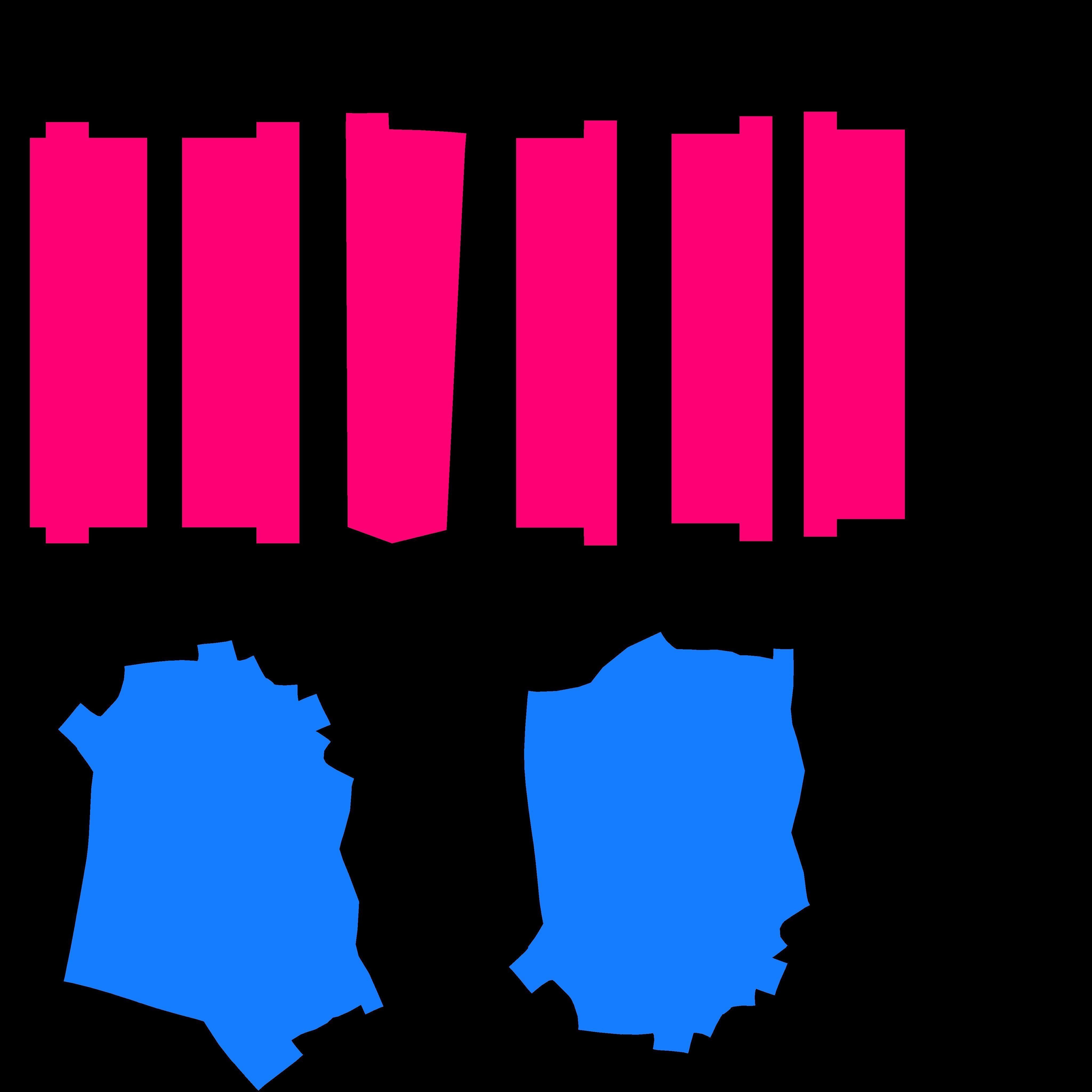 Bench street asset Low-poly 3D model_10