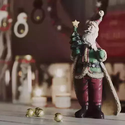 Santa Claus figurine decor