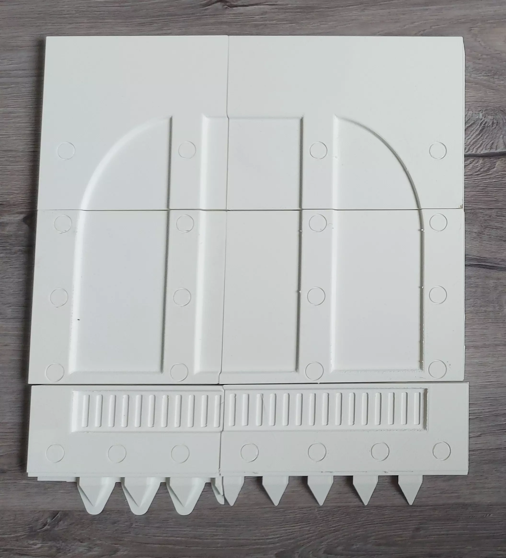 Jabbas Palace Door 1-18 Scale Kenner Hasbro 3D print model_8