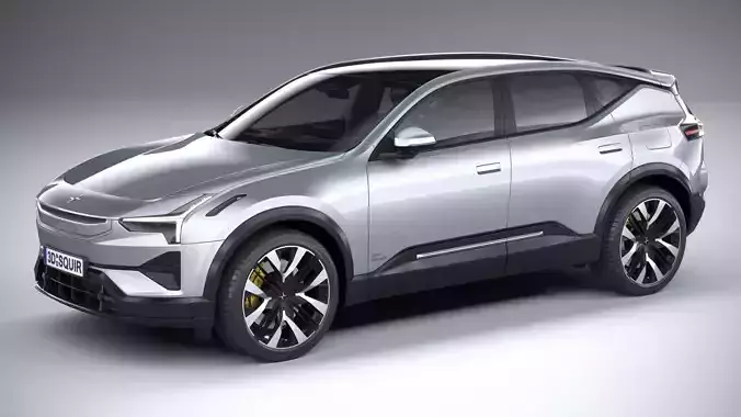 Polestar 3 2024 3D model