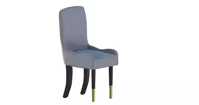 Grey dining table chair