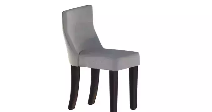 Yellow dining table chair