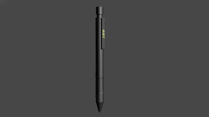 Ballpen 3D model pen