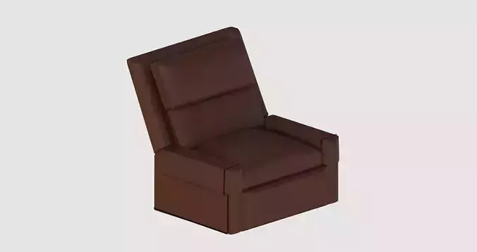 Brown tv seat