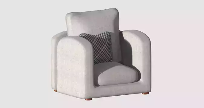 White tv seat