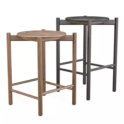 SBW Australia Halo - Bar and Counter Backless Stool