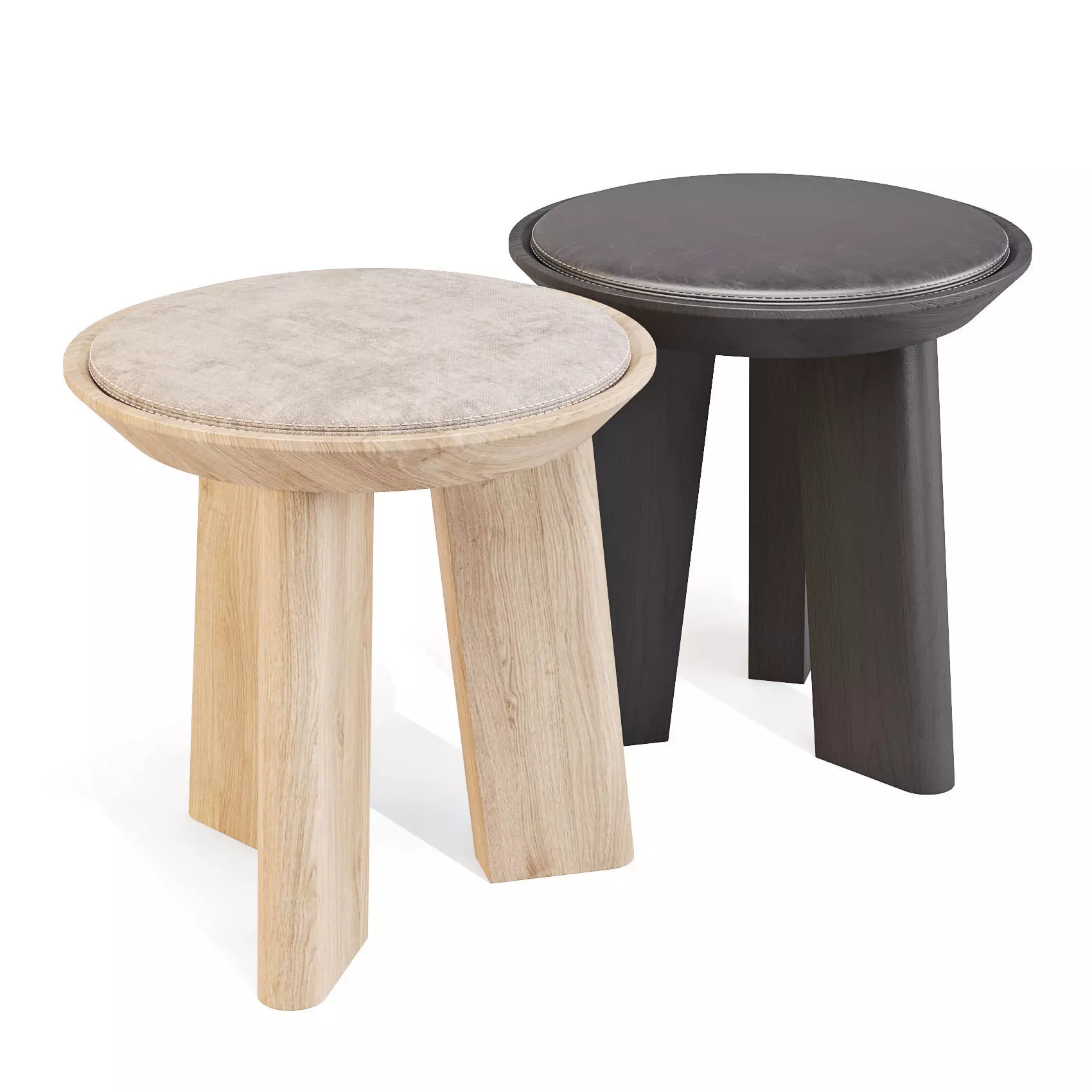 BluDot Mimi - Dining Stool Low-poly 3D model_0