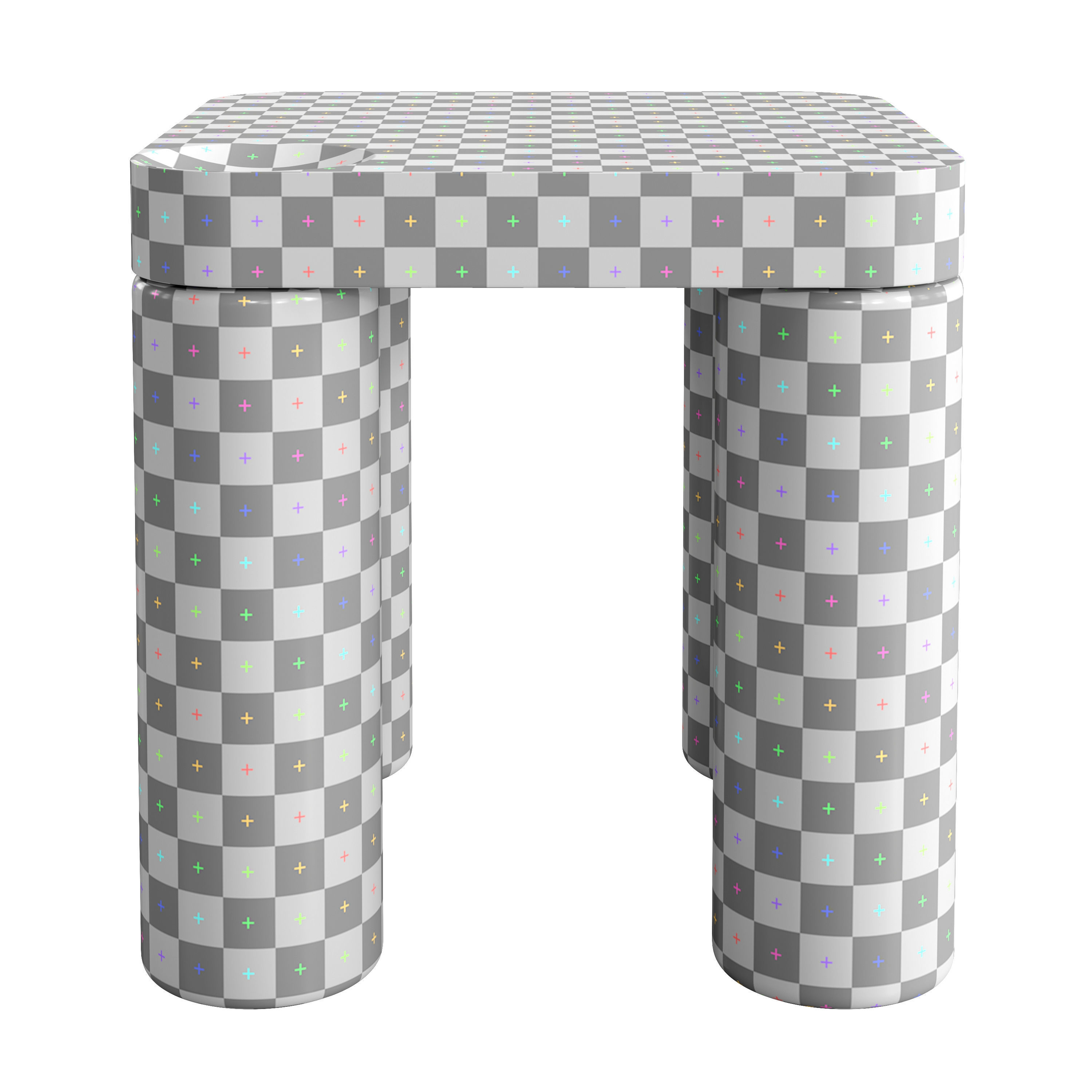 Poodle side tables by Naoto Fukasawa for Marsotto Edizioni 3D model_4