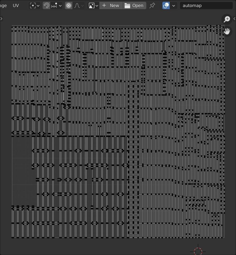 classic vr gallery Low-poly 3D model_18