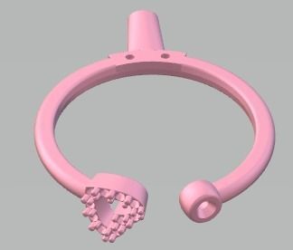 YD219 ring 3D print model_4