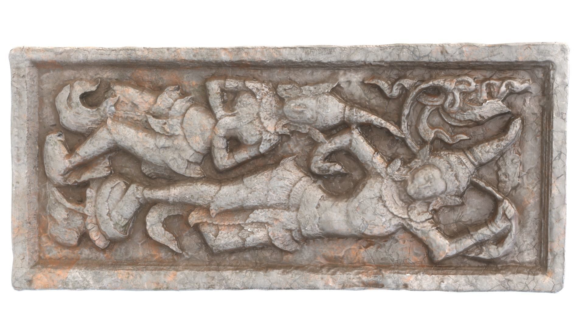 Wall Decoration Low-poly 3D model_2