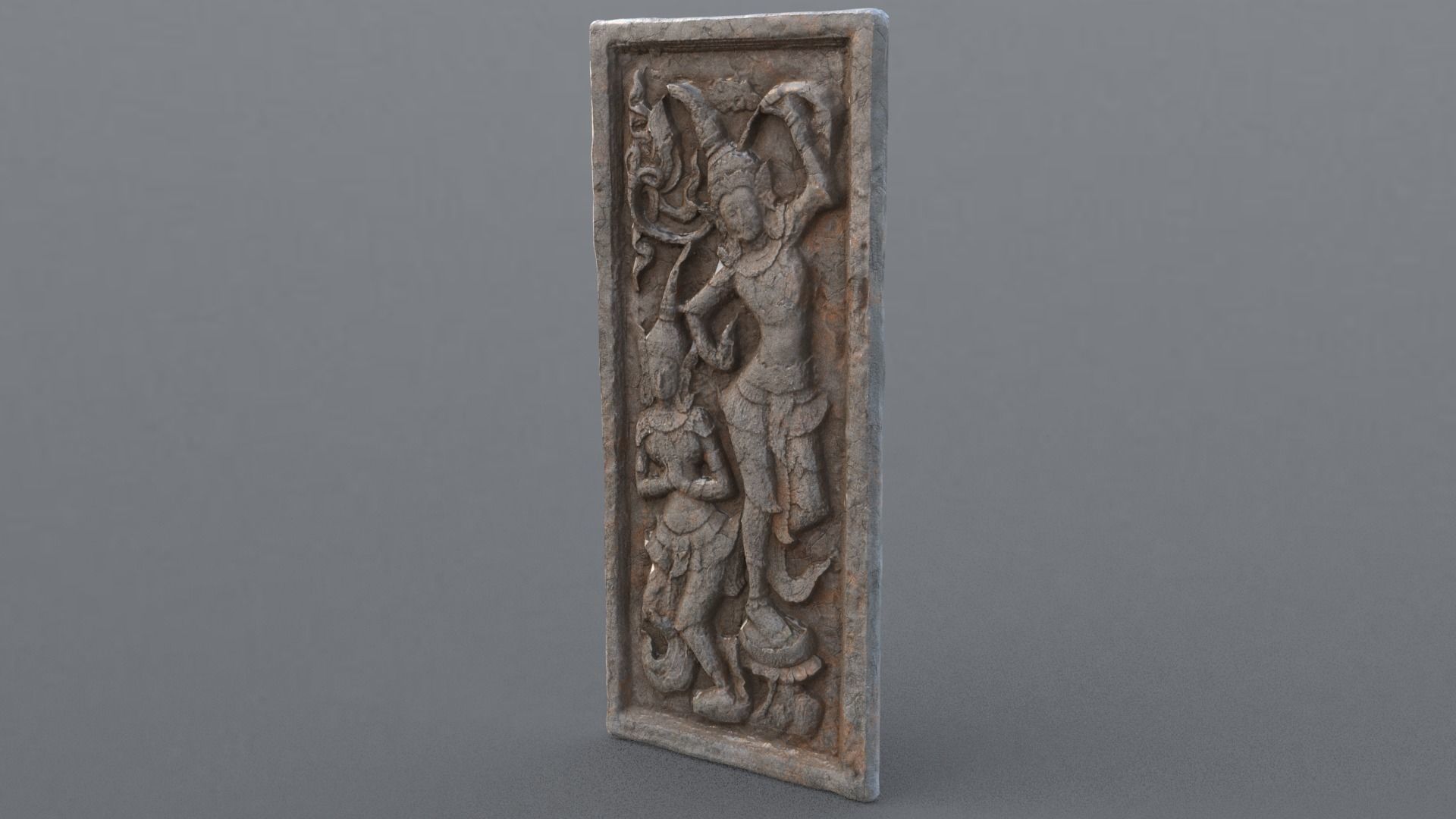 Wall Decoration Low-poly 3D model_5