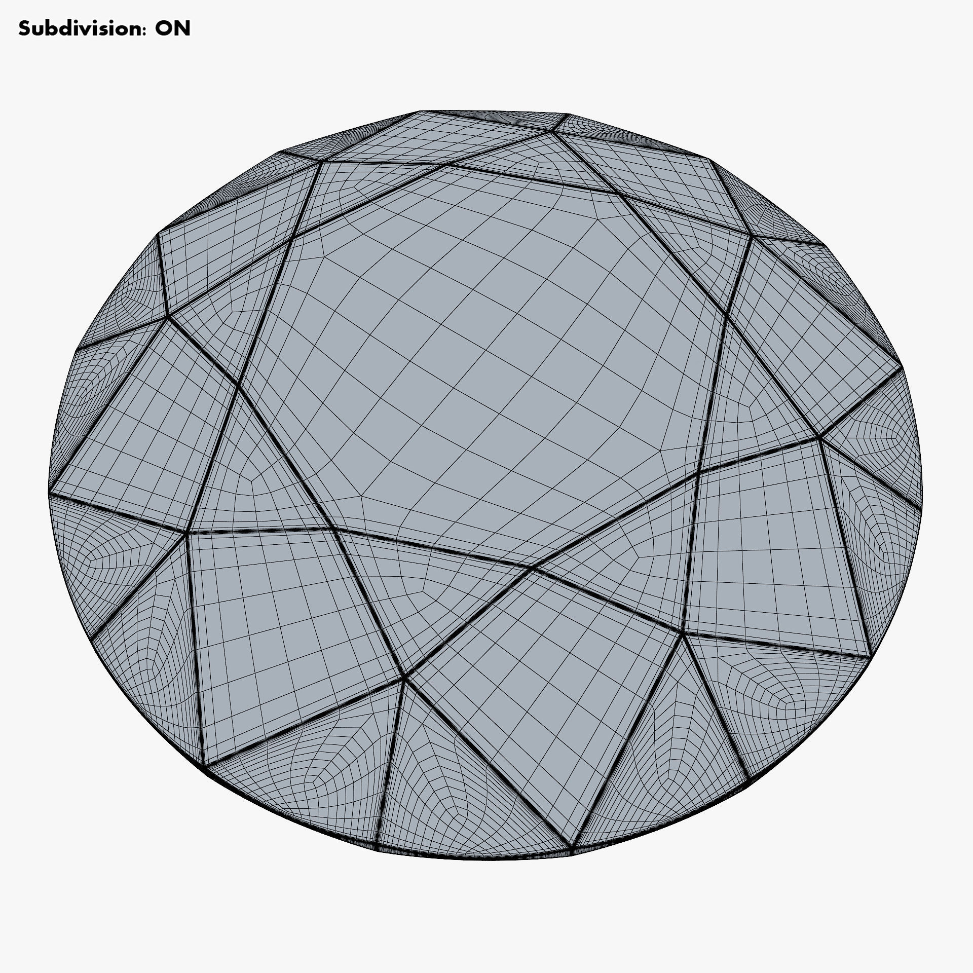 Round Brilliant Cut Diamond v 1 3D model_11