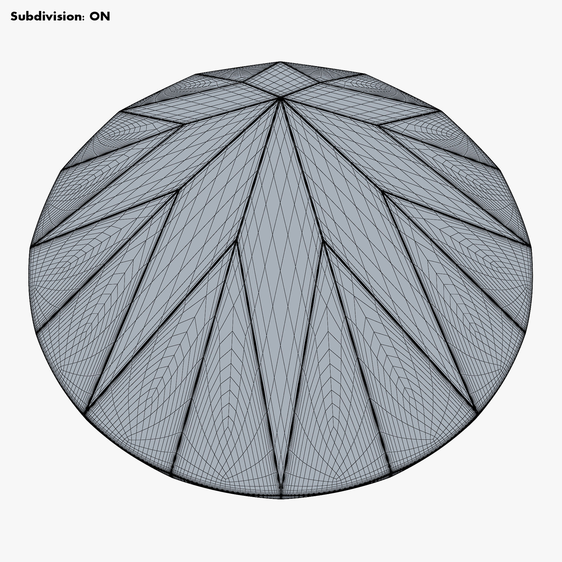Round Brilliant Cut Diamond v 1 3D model_17