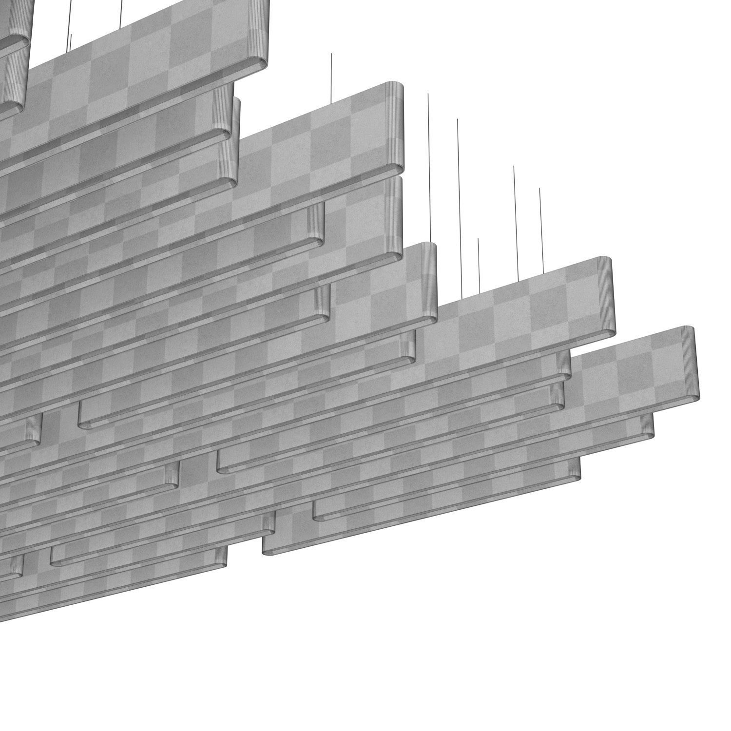 Warp Acoustic Ceiling Baffle 3D model_6