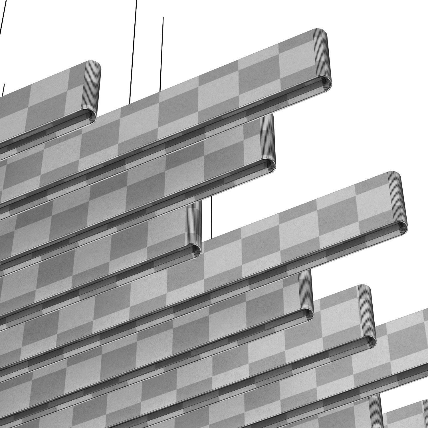 Warp Acoustic Ceiling Baffle 3D model_7