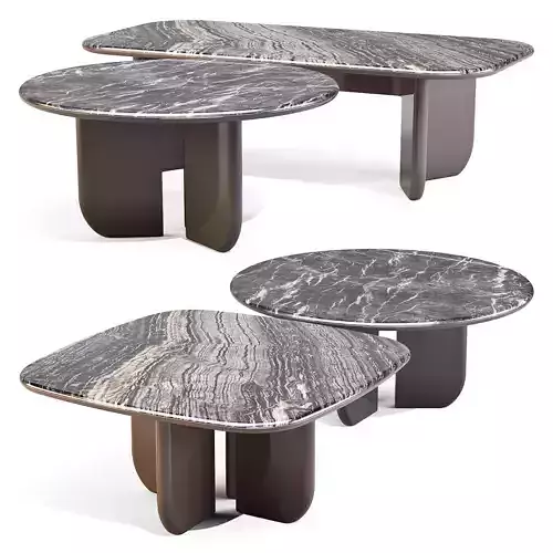 Meridiani Italo - Dining Tables Set 01