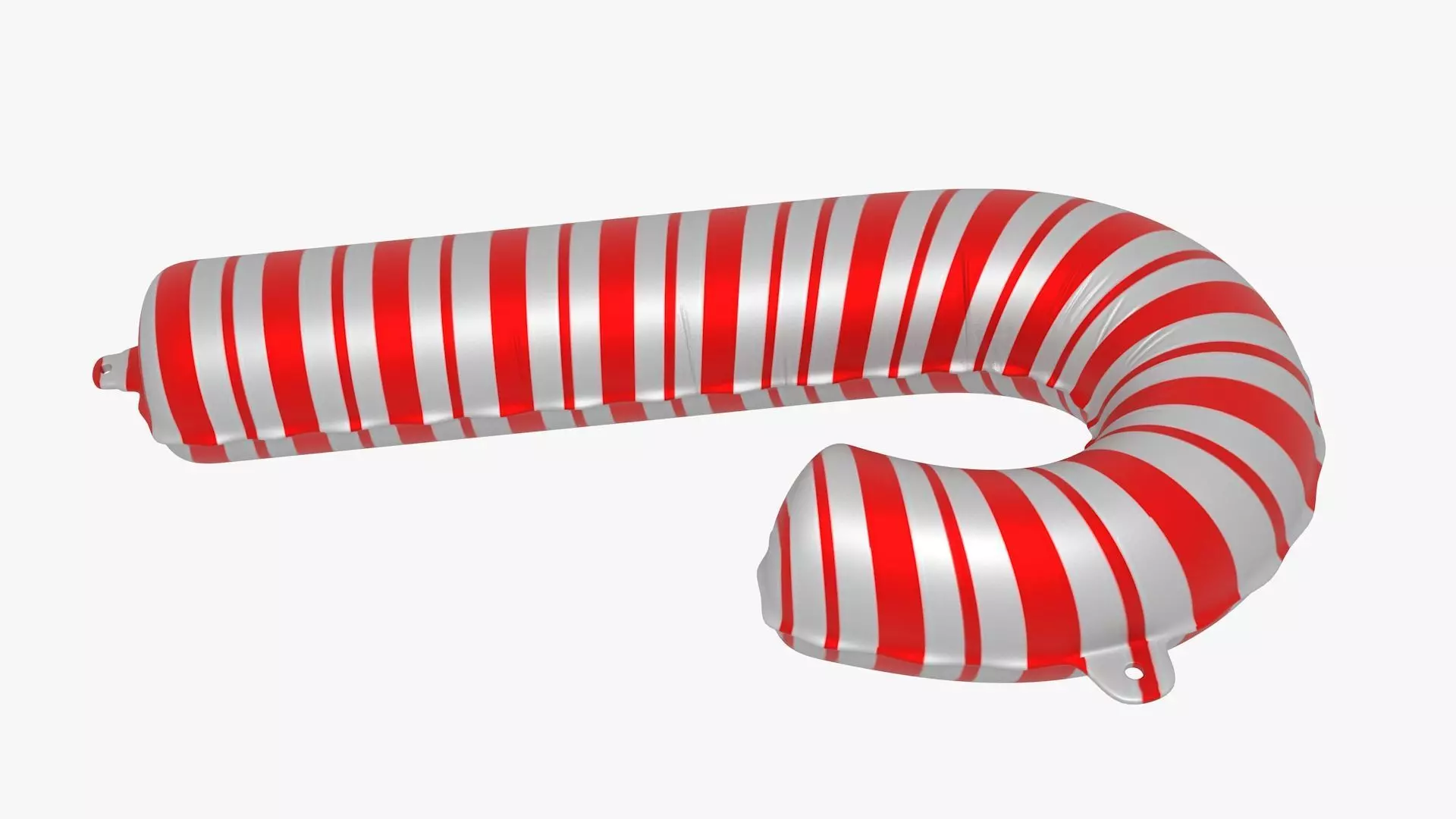Candycane baloon Low-poly 3D model