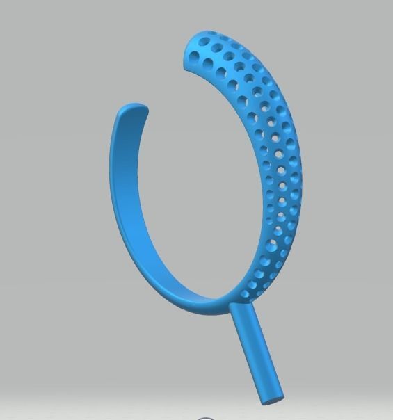 YD223 lego headphone holder 3D print model_7