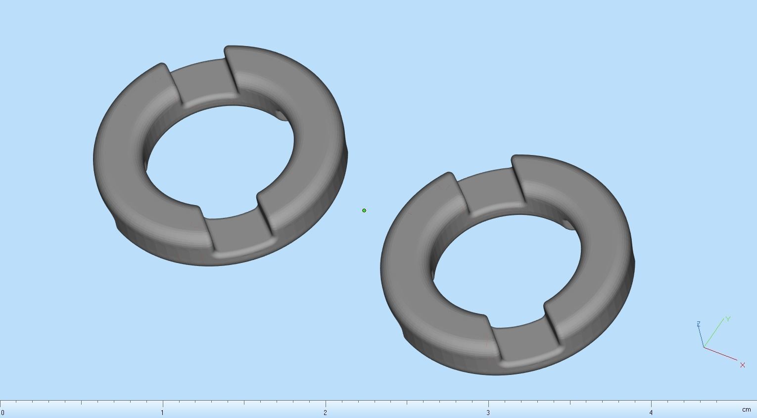 women cuban chain cuban bracelet 3D print model_32