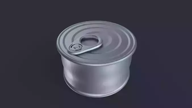 Metal Can 3D model