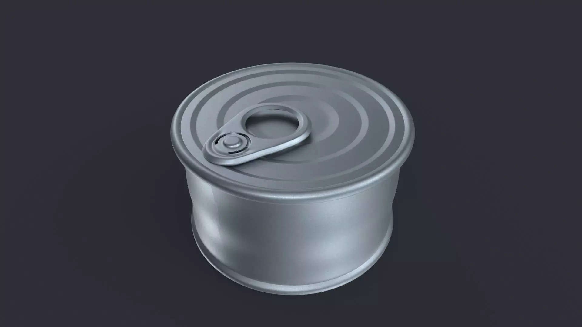 Metal Can 3D model_0