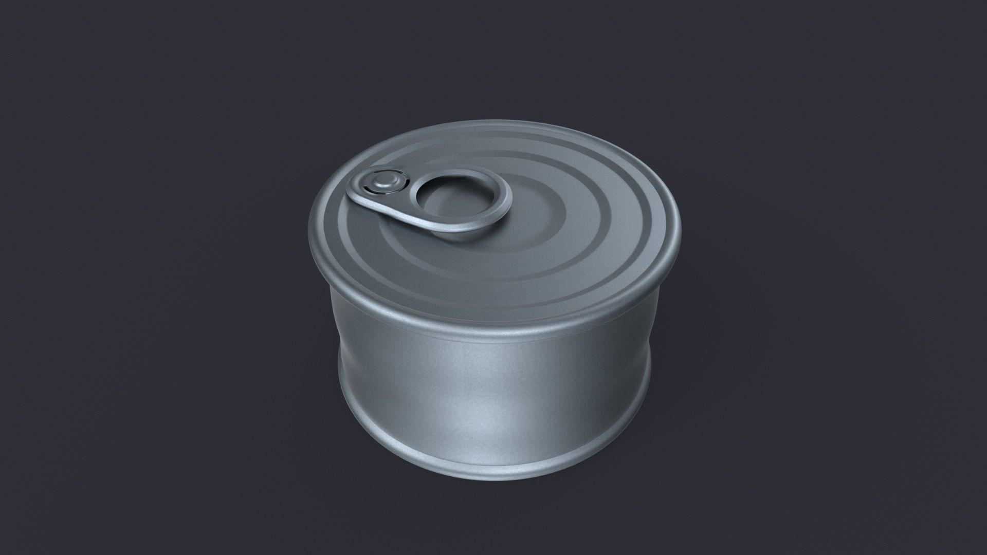 Metal Can 3D model_1