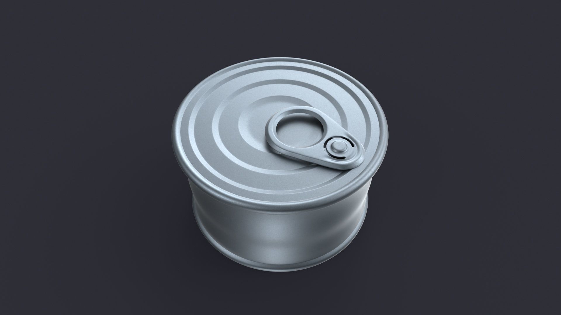Metal Can 3D model_4