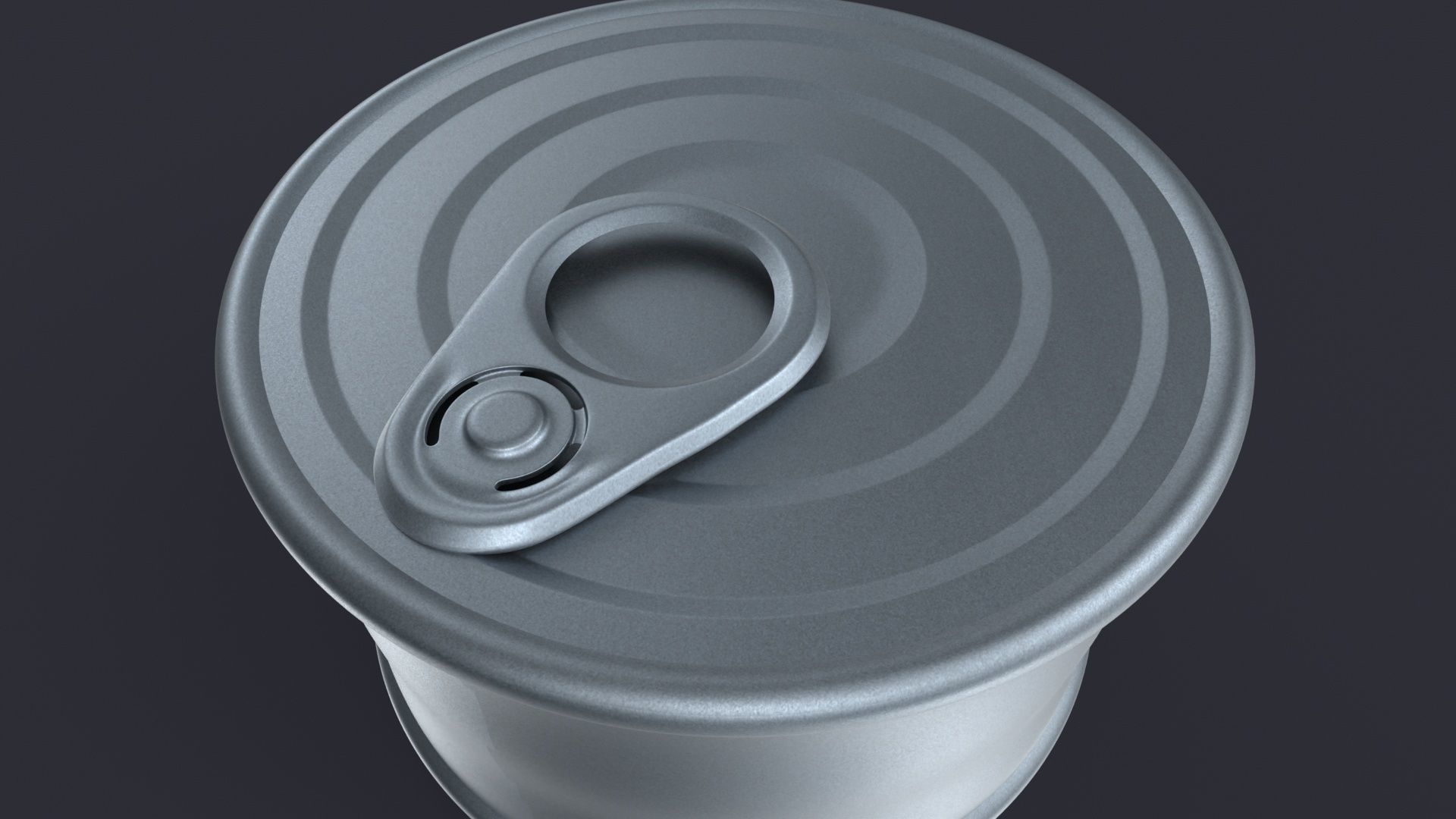 Metal Can 3D model_2