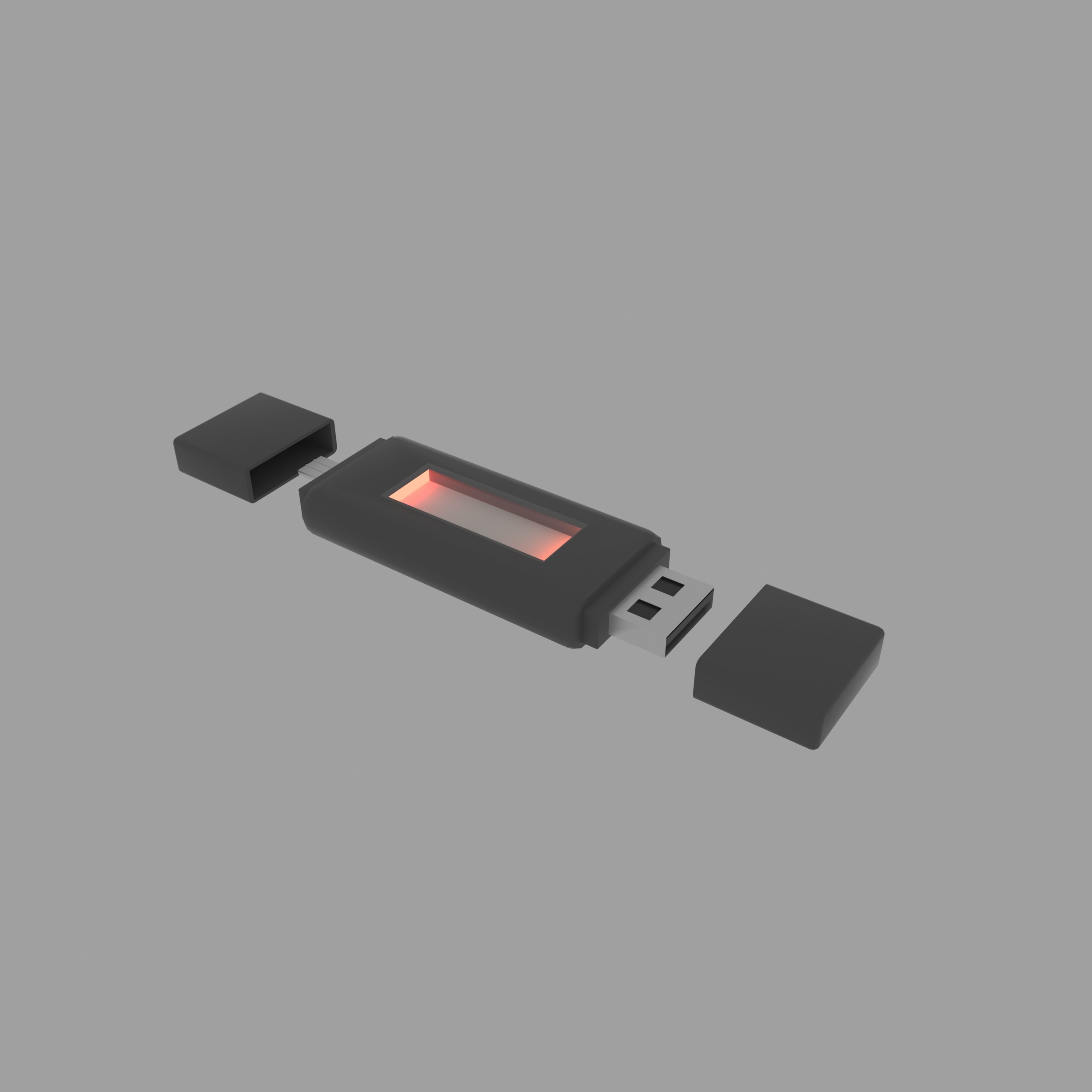 USB FOR COMPUTER DATA 3D model_1