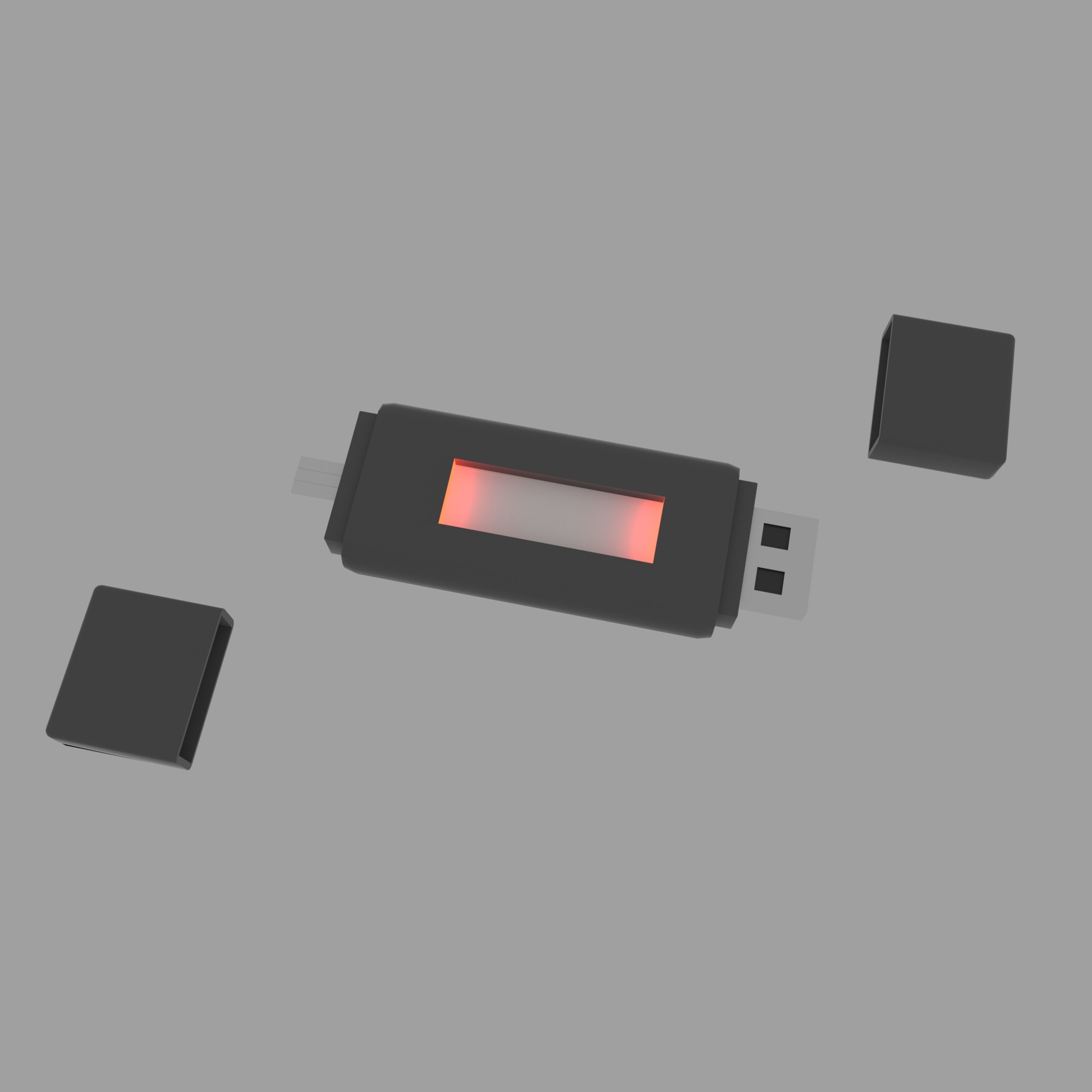 USB FOR COMPUTER DATA 3D model_4