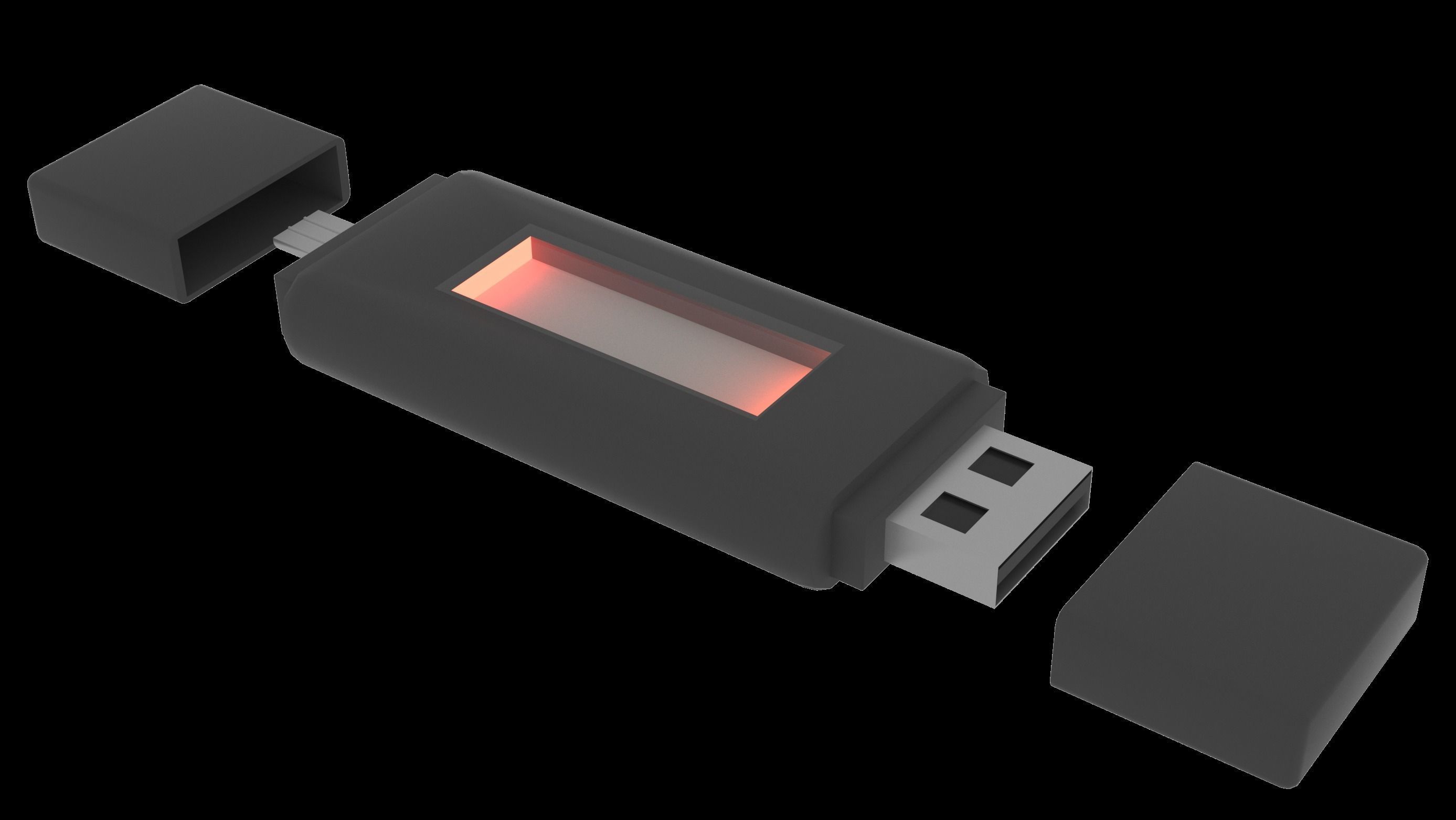 USB FOR COMPUTER DATA 3D model_2