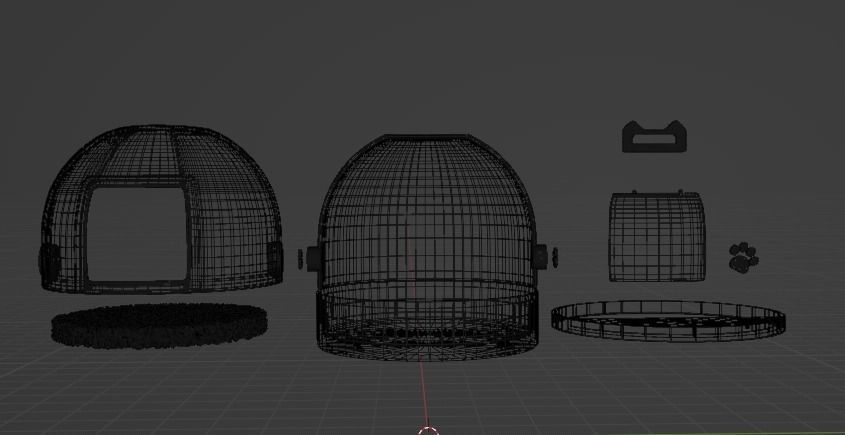 Cat Litter Box 3D model 3D print model_13