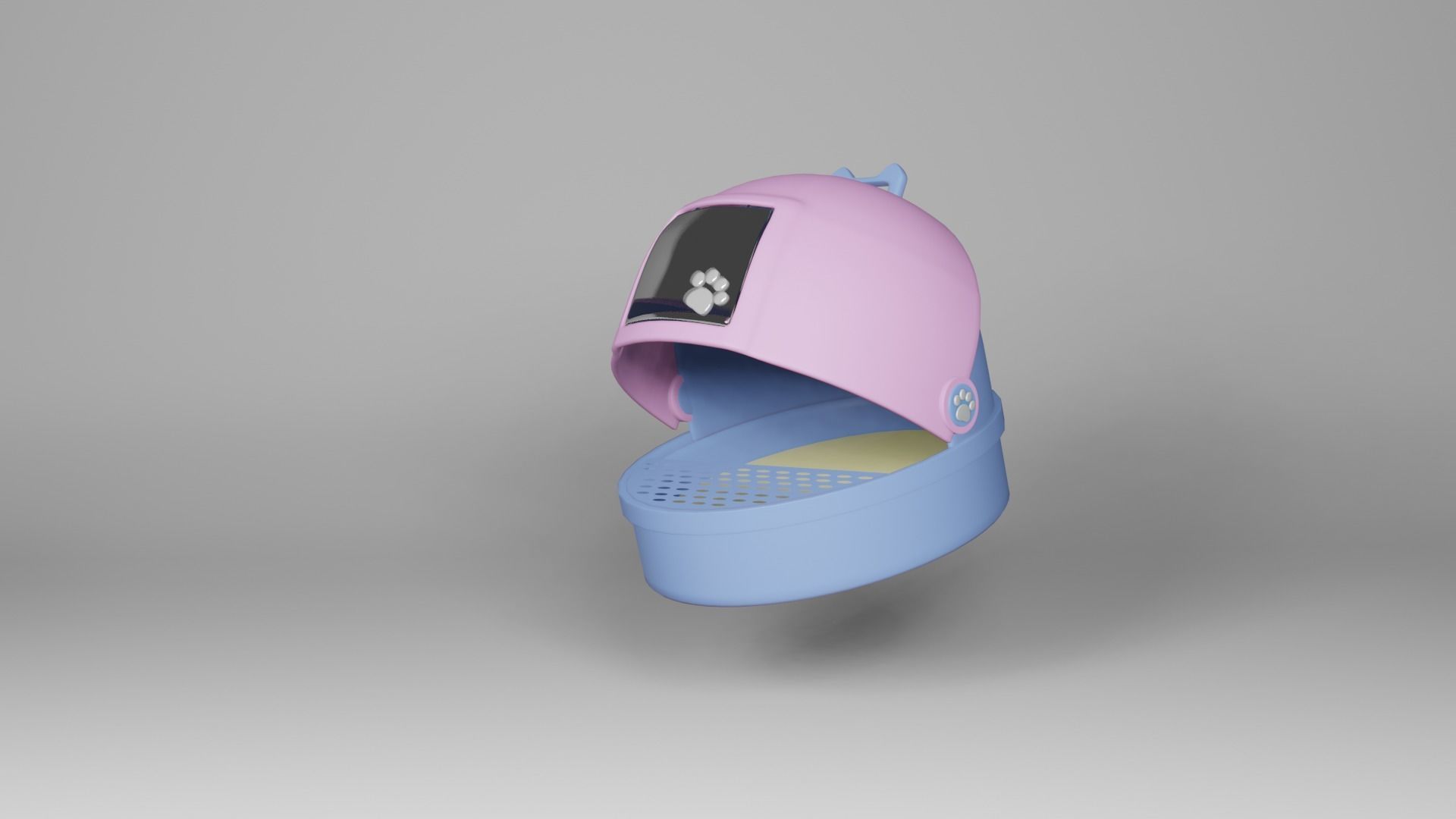 Cat Litter Box 3D model 3D print model_10