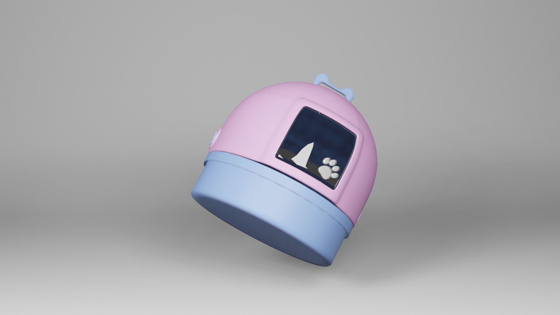Cat Litter Box 3D model 3D print model_3