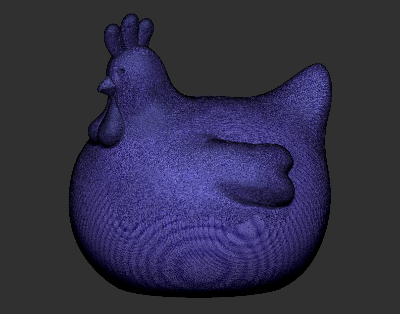 Chonky Chicken 3D print model_3