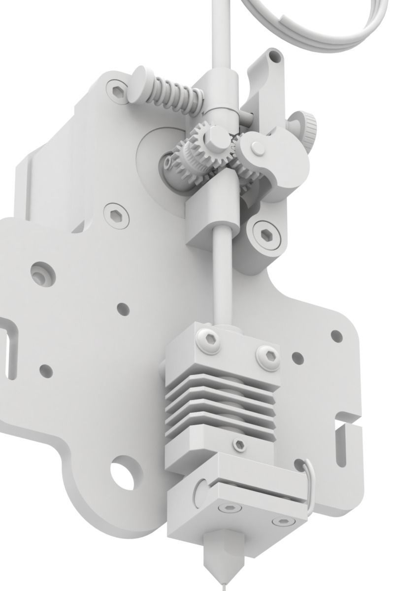 Extruder for 3D printer 3D model_11