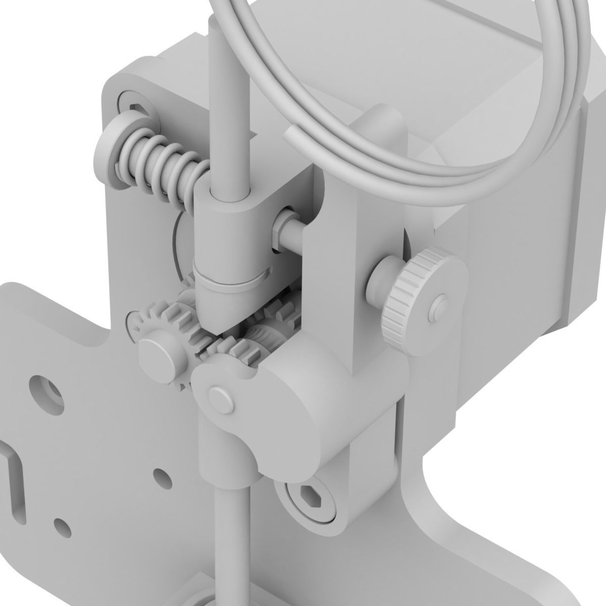 Extruder for 3D printer 3D model_14