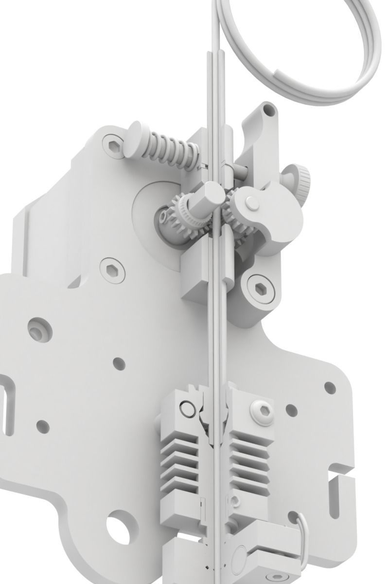 Extruder for 3D printer 3D model_10