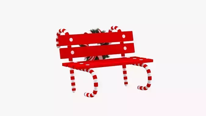 Christmas Bench