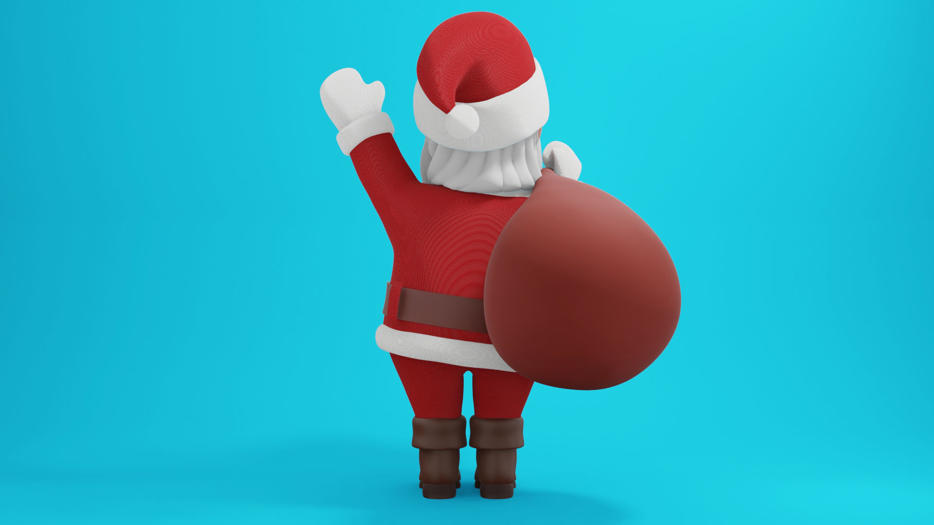 Santa Claus 001 3D model_4
