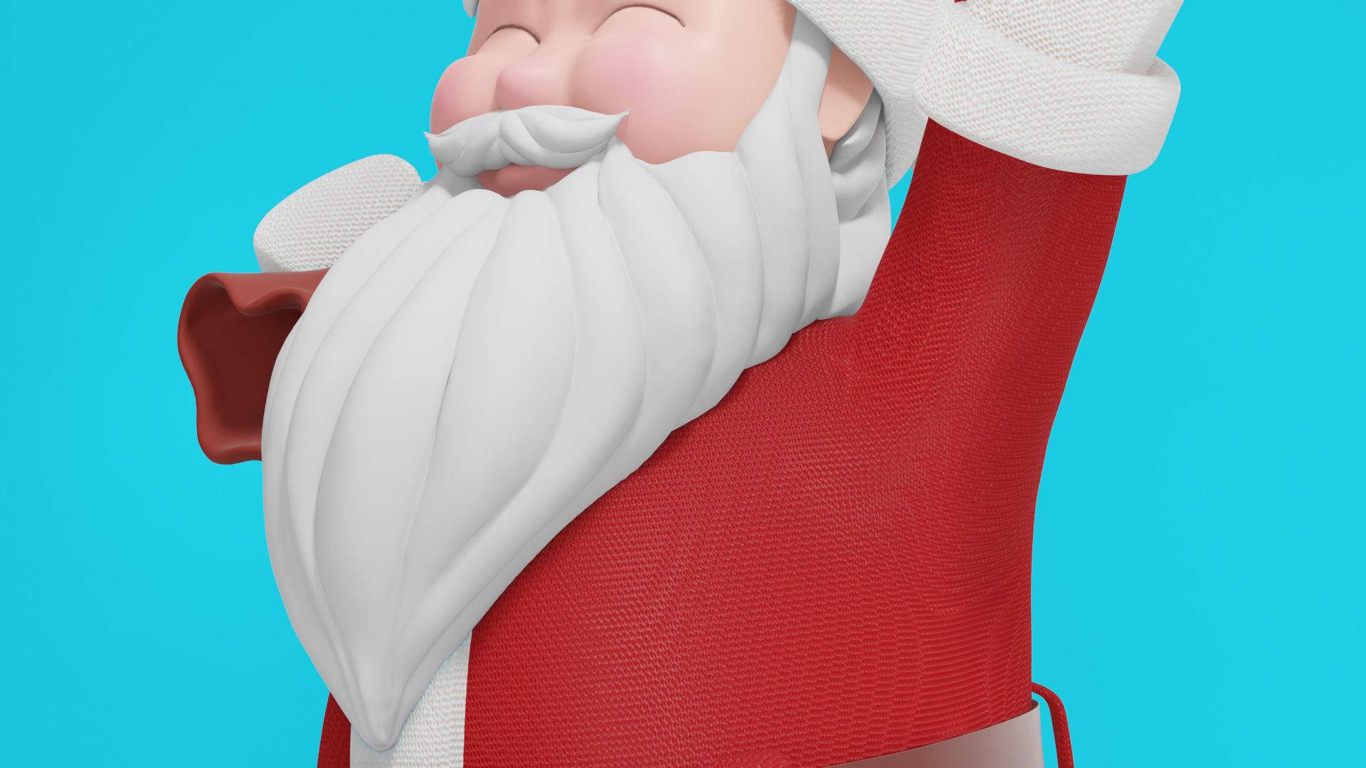 Santa Claus 001 3D model_8