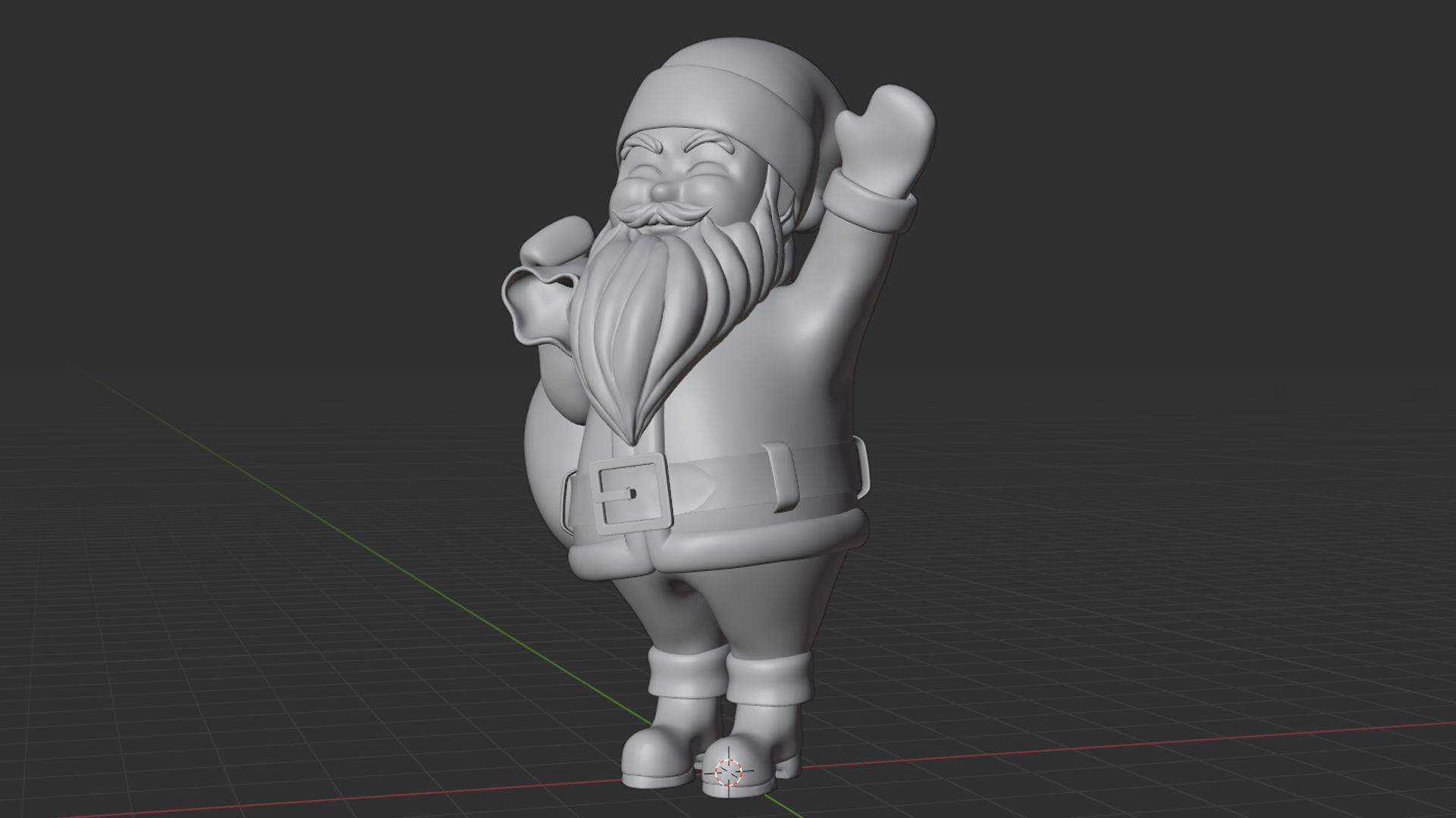 Santa Claus 001 3D model_16