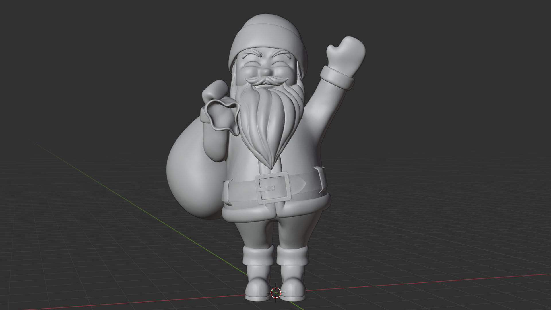 Santa Claus 001 3D model_20