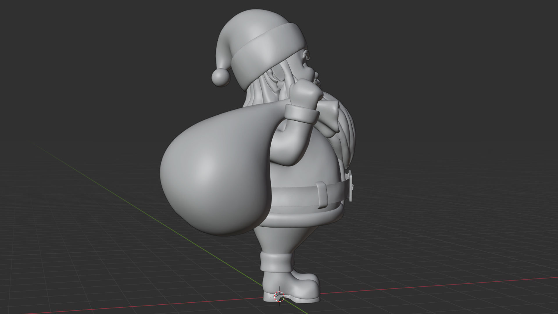 Santa Claus 001 3D model_17