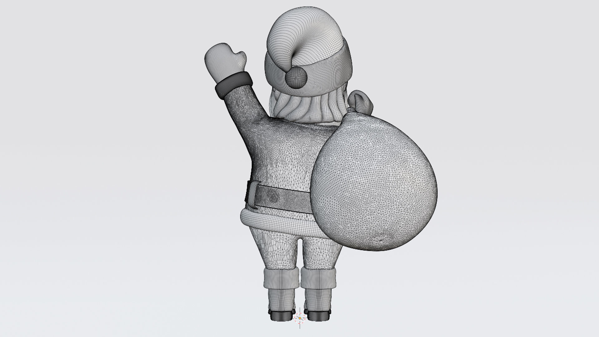 Santa Claus 001 3D model_14