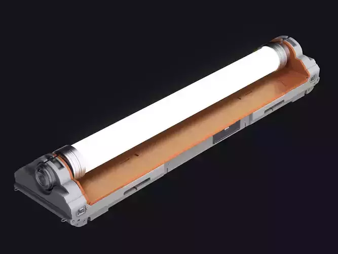 Sci-fi Fluorescent Lamp